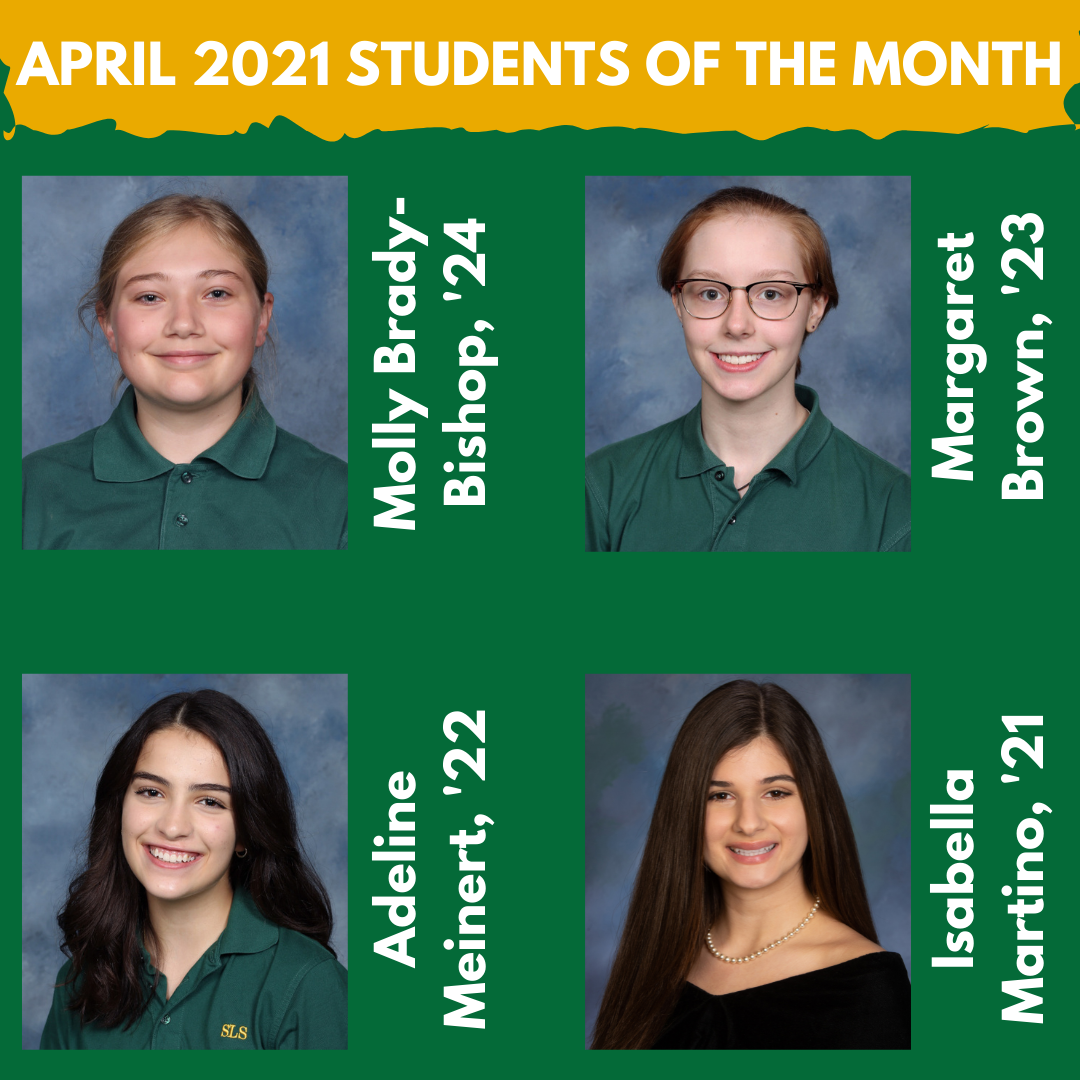 April 21 students of the month